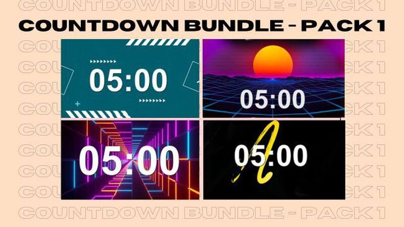 Countdown Bundle: Pack 1
